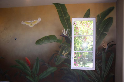 jungle mural